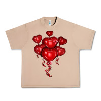 Burro heart balloons olivia Urban Heavy Tee - OliviaCreatesArt