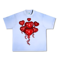 Grape Ice heart balloons olivia Urban Heavy Tee - OliviaCreatesArt