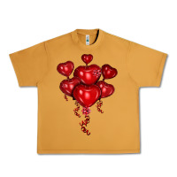 Peanut Butter heart balloons olivia Urban Heavy Tee - OliviaCreatesArt