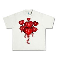 Pistachio heart balloons olivia Urban Heavy Tee - OliviaCreatesArt
