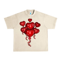 Sandshell heart balloons olivia Urban Heavy Tee - OliviaCreatesArt