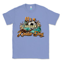 Colony Blue It's a Soccer Kinda Day Classic Tee - HowdyJamesFarm