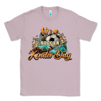 Lilac It's a Soccer Kinda Day Classic Tee - HowdyJamesFarm