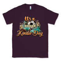 Plum It's a Soccer Kinda Day Classic Tee - HowdyJamesFarm