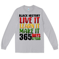 Moon Dust black history live it Long Sleeve Tee - FaDigitalArtStudio