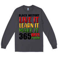 Smoke black history live it Long Sleeve Tee - FaDigitalArtStudio