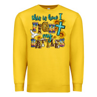 Lemon this is how i fight my battles Premium Sweatshirt - AdoDesignShop