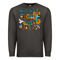Smoke this is how i fight my battles Premium Sweatshirt - AdoDesignShop
