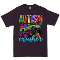 Plum Autism Awareness crusher Premium Tee - NancyCooperArtShop