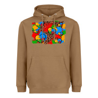 Toasted Coconut autism heart background Heavyweight Hoodie - AdoDesignShop