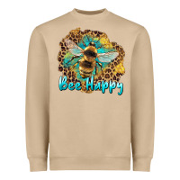 Mushroom bee happy Heavyweight Sweatshirt - Artiststas