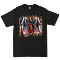 Black lady of guadalupe th of july Premium Tee - Jasminsmagicworld