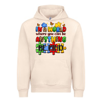 Sandshell in a world where you can be anything be kind Urban Hoodie - JahusDesignShop