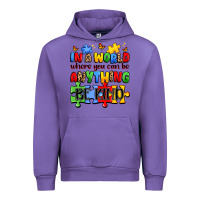 Tulip in a world where you can be anything be kind Urban Hoodie - JahusDesignShop