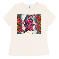 Bone girl mama thunder with flowers Ladies Tee - TumblerDesignByShophia