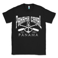 Black panama canal   central america pacific ocean traveling beach t shirt Classic Tee - maiPhamDesign