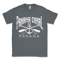 Charcoal Heather panama canal   central america pacific ocean traveling beach t shirt Classic Tee - maiPhamDesign