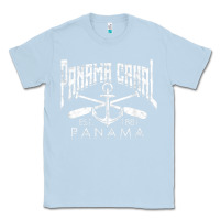 Dusty Blue panama canal   central america pacific ocean traveling beach t shirt Classic Tee - maiPhamDesign