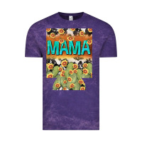 Cloud Purple Western Mama can cooler Mother's Day Vintage Tee - HowdyJamesFarm