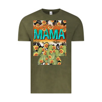 Vintage Olive Western Mama can cooler Mother's Day Vintage Tee - HowdyJamesFarm