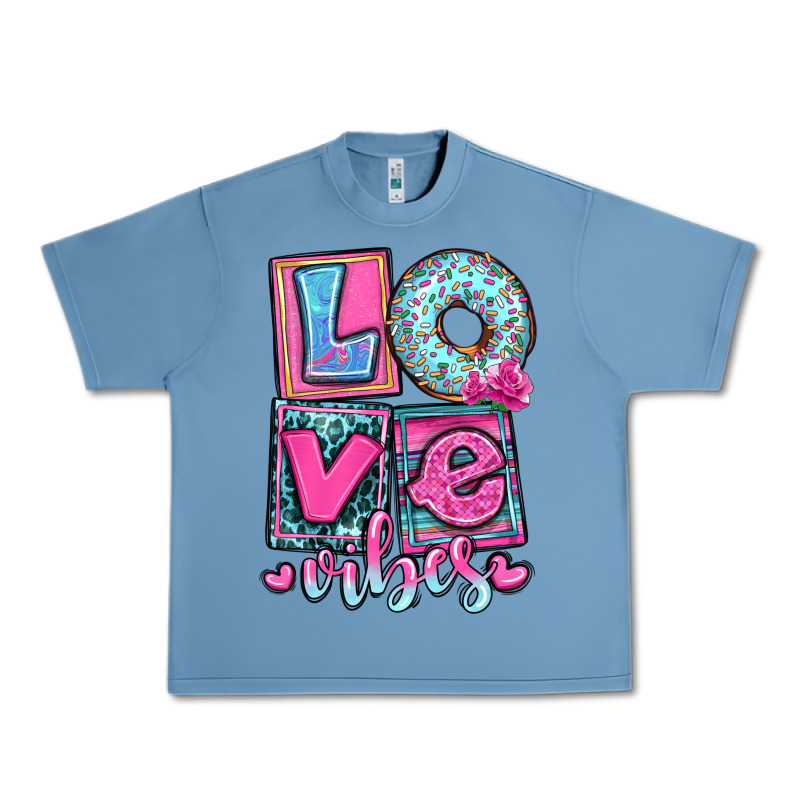 Love Vibes Urban Heavy Tee by OliviaCreatesArt | Teevron