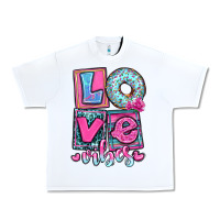White love vibes Urban Heavy Tee - OliviaCreatesArt