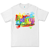 White Autism accept understand love Premium Tee - NancyCooperArtShop