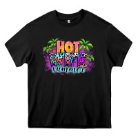 Black Hot wife summer Heavy Core Tee - NancyCooperArtShop