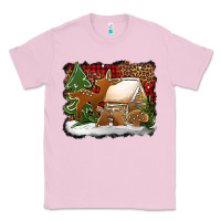 Bubblegum Pink Christmas cookies buffalo plaid Classic Tee - Jasminsmagicworld