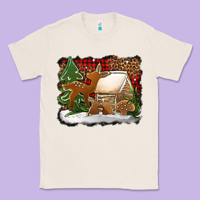 Christmas Cookies Buffalo Plaid Classic Tee Designed By Jasminsmagicworld