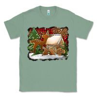 Sage Christmas cookies buffalo plaid Classic Tee - Jasminsmagicworld