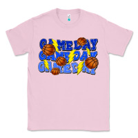 Bubblegum Pink Game day game day game day lightning bolt Classic Tee - HowdyJamesFarm