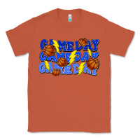 Copper Game day game day game day lightning bolt Classic Tee - HowdyJamesFarm