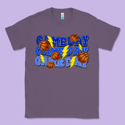 Game Day Game Day Game Day Lightning Bolt Classic Tee Designed By Howdyjamesfarm