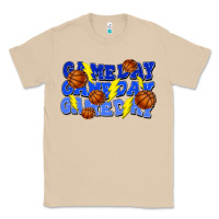 Mushroom Game day game day game day lightning bolt Classic Tee - HowdyJamesFarm