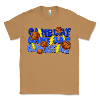 Toasted Coconut Game day game day game day lightning bolt Classic Tee - HowdyJamesFarm
