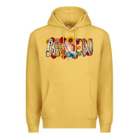 Antique Gold amen Premium Hoodie - RacoonDesign
