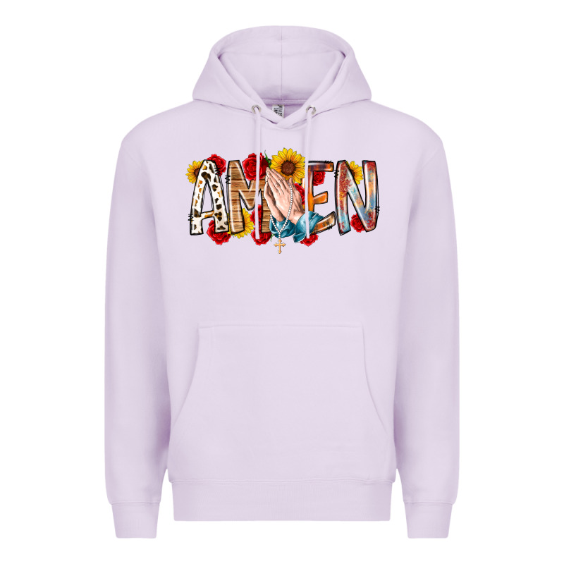 Amen Premium Hoodie by RacoonDesign | Teevron