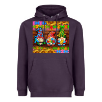 Plum autism gnomes Heavyweight Hoodie - AdoDesignShop