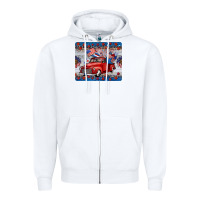 White american truck 4th of july mousepad Zipper Hoodie - BarkalooDesign