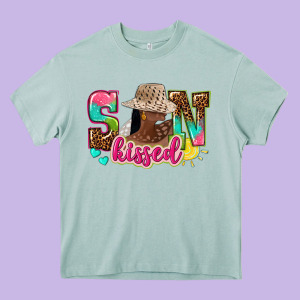 Afro Woman With Sunkissed Heavy Core Tee Designed By Nancycooperartshop