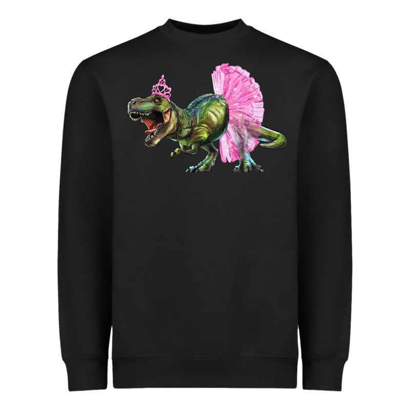 Balerina T Rex Dinosaur With Tutu Heavyweight Sweatshirt by Artiststas | Teevron