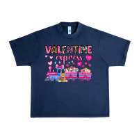 Navy valentine express olivia Urban Heavy Tee - OliviaCreatesArt