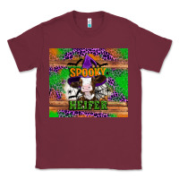 Burgundy Spooky Heifer Classic Tee - Artiststas