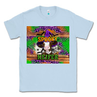 Dusty Blue Spooky Heifer Classic Tee - Artiststas