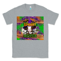 Heather Grey Spooky Heifer Classic Tee - Artiststas