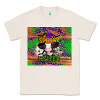 Natural Spooky Heifer Classic Tee - Artiststas