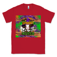 Red Spooky Heifer Classic Tee - Artiststas