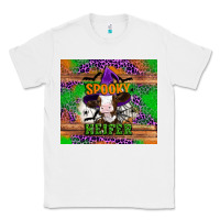 White Spooky Heifer Classic Tee - Artiststas
