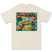 Bone school bus Premium Tee - texasbilliewilder